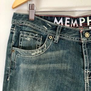 NWOT, Never worn, Memphis Blues jeans, buttonfront